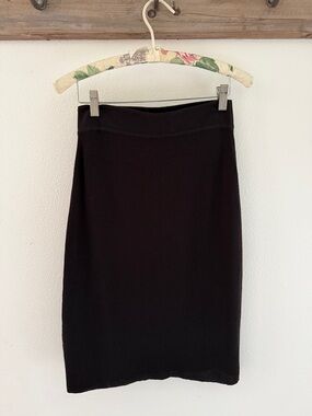 TSE 100% Wool Brown Skirt